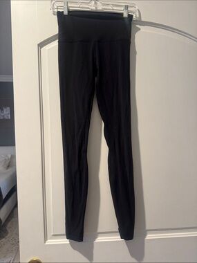 lululemon athletica Black Logo Leggings align